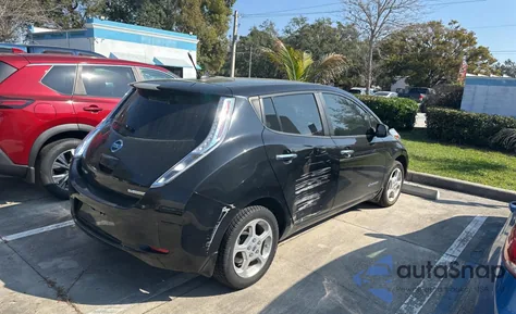 2013 Nissan Leaf S from USA, damaged, VIN 1N4AZ0CP1DC419682
